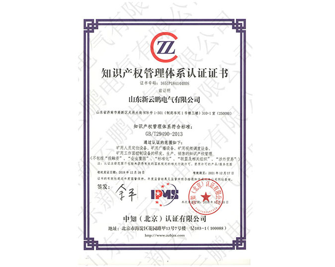 知識產權證書